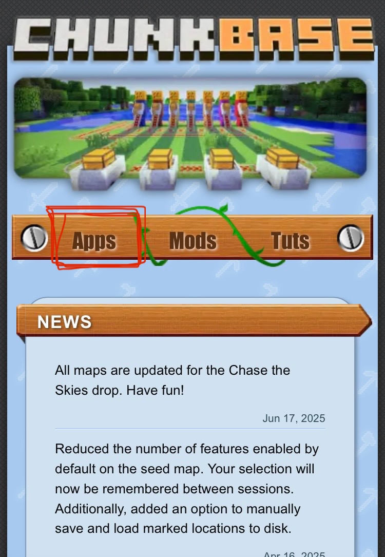 【マイクラ】Chunk base（チャンクベース）の使い方を画像付きでわかりやすく解説！探しているもの全てが見つかる【Switch統合版 ...